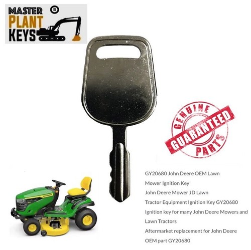 Lawn mower key - for, john