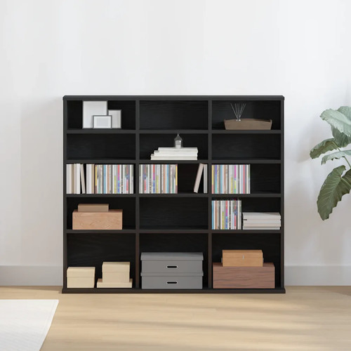 Walplus cabinet black - cd,