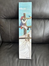 JAM Signed Painting on Wood