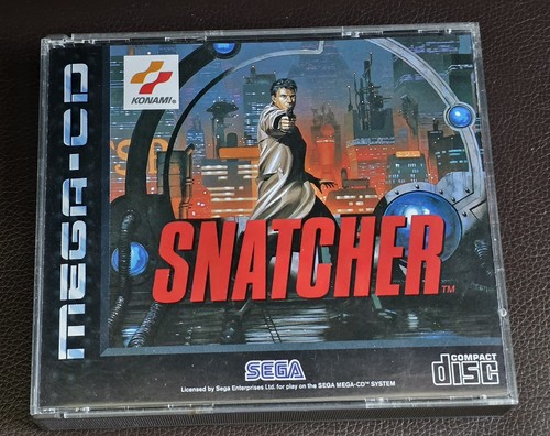 Sega mega snatcher pal - cd,