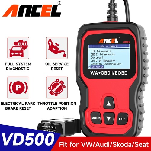 Ancel vd500 obd2 scanner code - vd500,