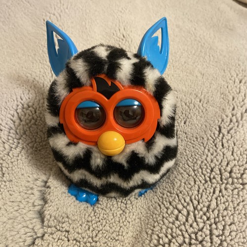 Furby boom black white - furby,