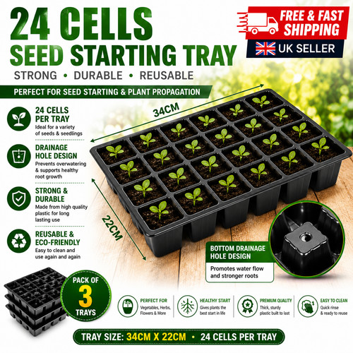 Cell seed trays - 72, with