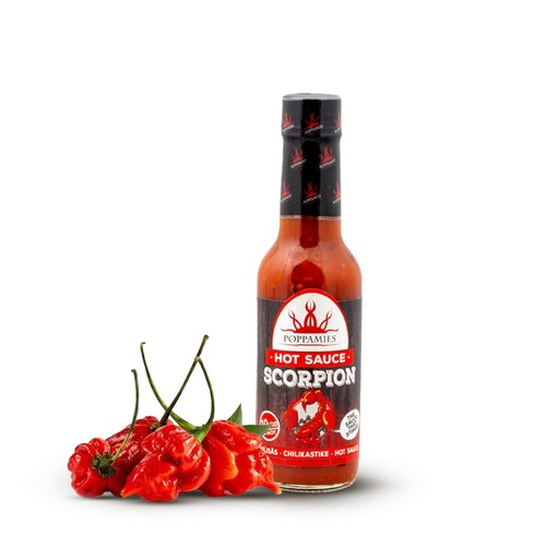 Poppamies scorpion hot sauce - scorpion,
