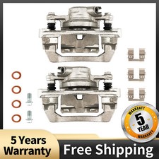Rear Disc Brake Calipers w/ Brackets Assembly for Subaru Forester Impreza WRX