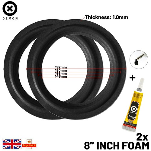 Inch woofer speaker - 2x,