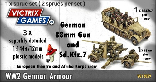 Victrix german 88mm gun and - victrix,
