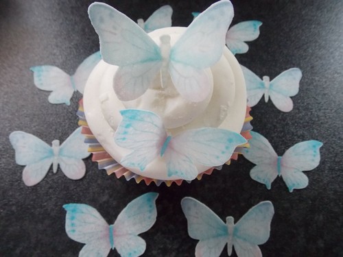 Precut edible baby blue - 16,