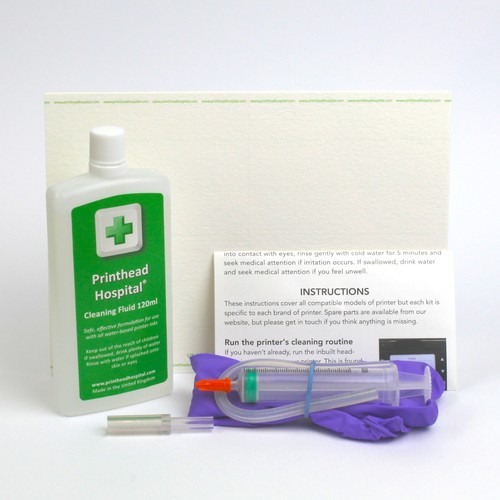 Printer head cleaning kit - printer,