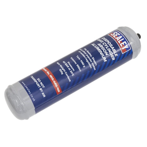 Disposable argon gas cylinder - gas,