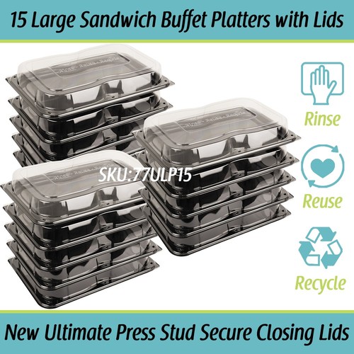 Large sandwich platter with - sandwich,