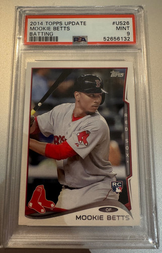 Mookie betts 2014 topps - 2014, #us26