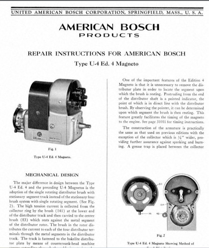 American bosch magneto repair - magneto,