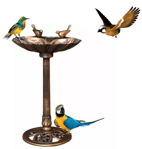 Garden bird bath feeder - bath,