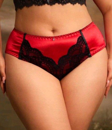 Luxury red satin vintage - red,
