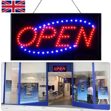 Flashing LED Open Sign Neon