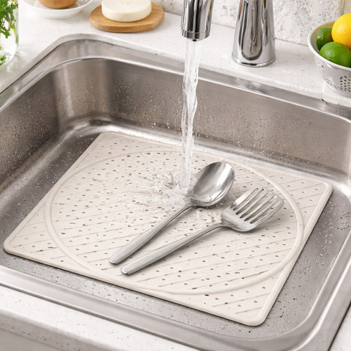 Sink draining mat anti slip - draining,