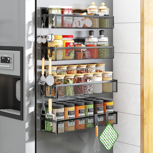 Magnetic spice rack for - rack,
