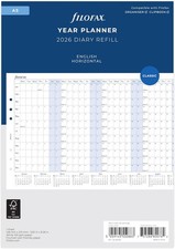 Filofax A5 Horizontal Year
