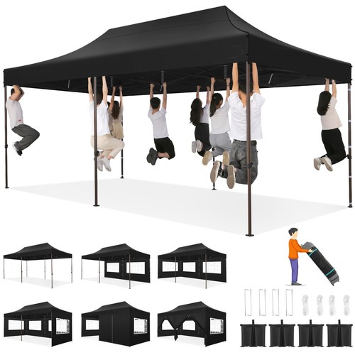 10x20 pop canopy tent - up,