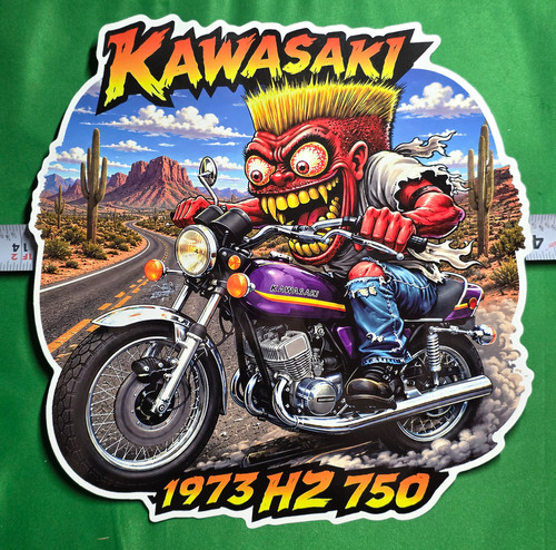 1973 kawasaki 750 x 10 - 10",