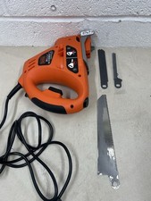 Reciprocating Saw Black and Decker Scorpion Multifunction Saw Cutter & Blades