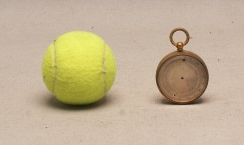 Antique 1890s aneroid - antique, pocket