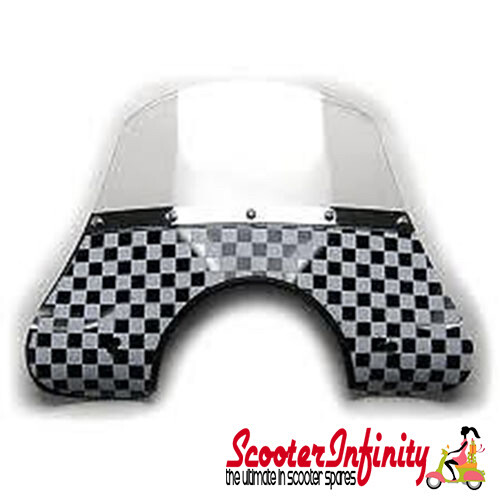 Flyscreen windshield chequered - flyscreen,