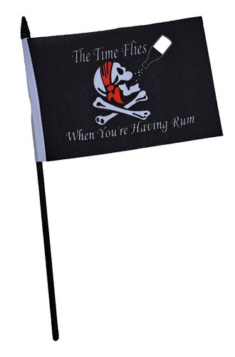 Pirate time flies small - flies, hand