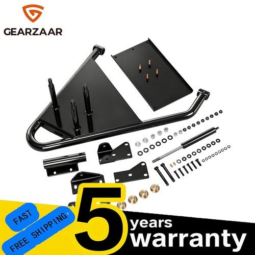 Black rear tailgate - black, away