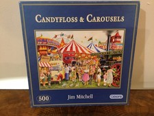 Jigsaw Puzzle (Gibsons 500 pieces) Candyfloss & Carousels