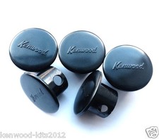 5 X Kenwood Chef A700, 700A, 700B & 700D Front Attachment Covers In Black  *New*