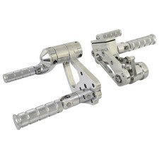 Billet Polished Forward Controls Footpegs 5/8" 86-99 Harley Softail FLST 45921