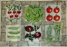 EHRMAN Vegetable Garden MARGARET MURTON tapestry NEEDLEPOINT KIT retired & rare
