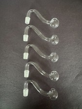 5 X Glass S Bend Clear Bowl