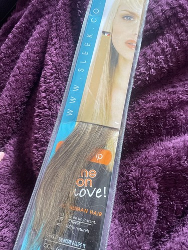 Human hair extensions - clip, in