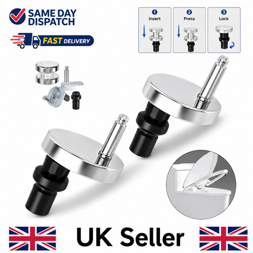 Toilet seat fixings quick - toilet,