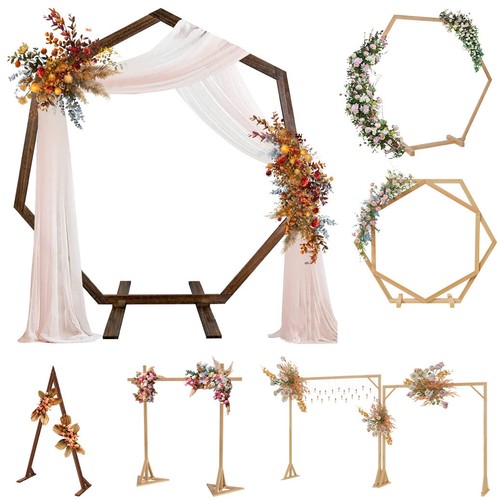 Wooden wedding ceremony arch - wooden,