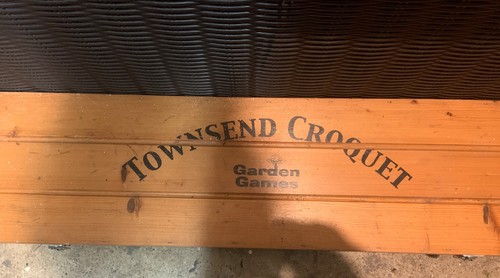 Croquet set adult - croquet, townsend