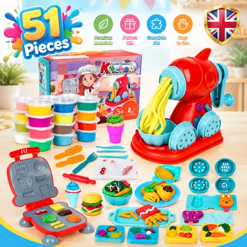 51pcs play dough tool set - dough,