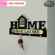 Wooden Key Holder Wall Mount