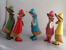 Dcuk wooden duckling in raincoat