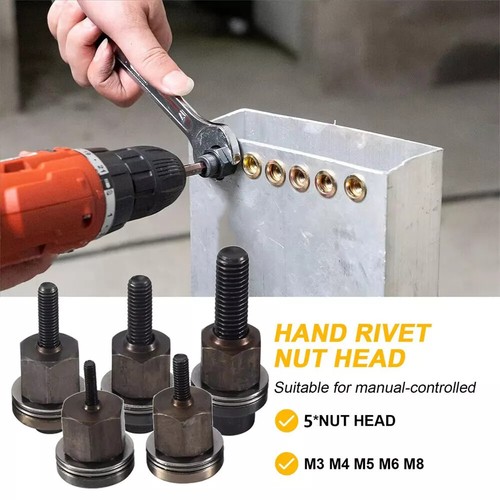 5pcs hand rivet nut gun - gun, head