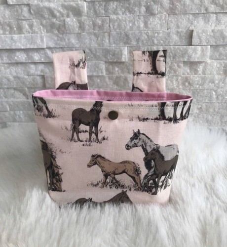 Handlebar bag horses - horses, bicycle