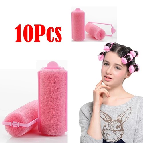 10x foam hair rollers - foam, soft
