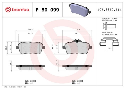Brake pad set disc - brake, set,