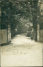 An Unidentified country Lane England Real Photo