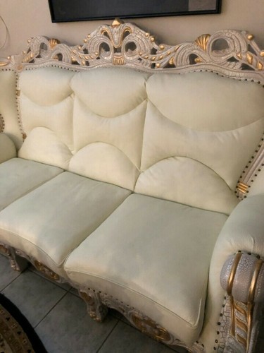 Matching leather sofa