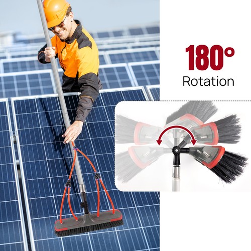 Water fed window cleaning - 7m,