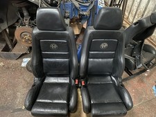 Alfa Romeo GTV 916 Interior Seats Front & Rear Ph1 Black Leather